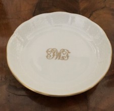 piattino/coppetta filo oro Richard Ginori porcellana