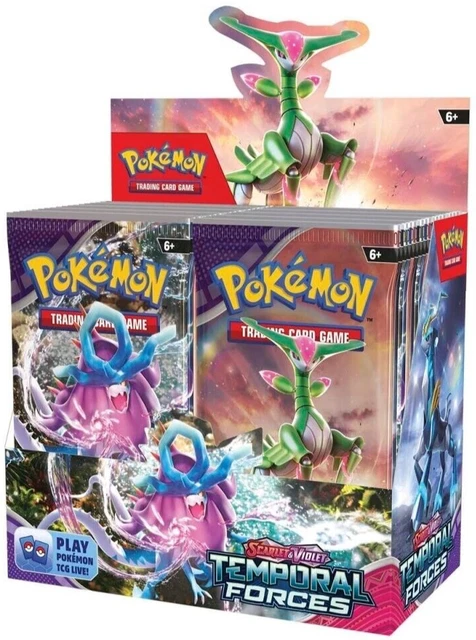 Pokemon SV Temporal Forces Booster Box - 36 Booster Packs - SEALED