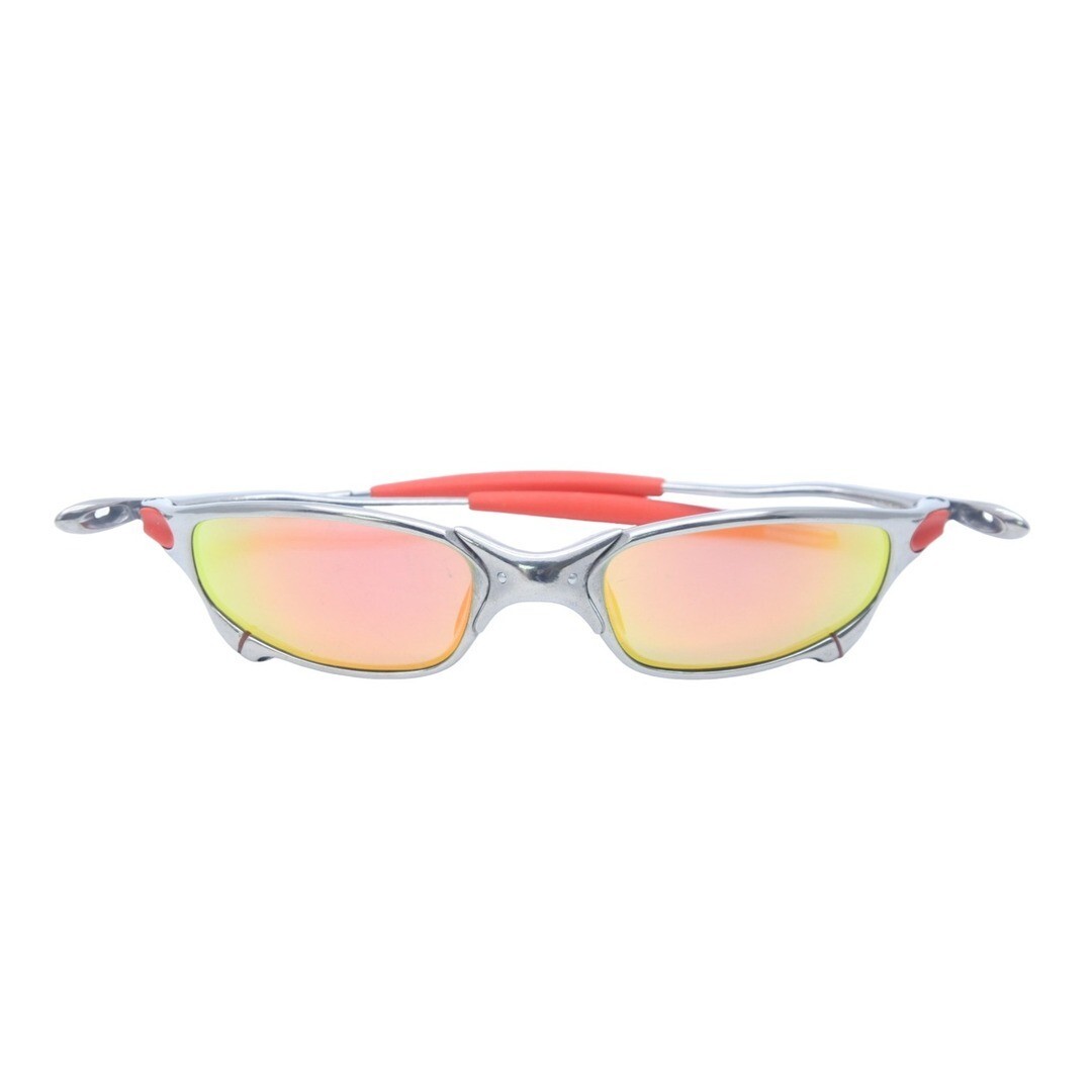 OAKLEY Sunglasses Juliet Sport Silver Orange Accessories Eyewear