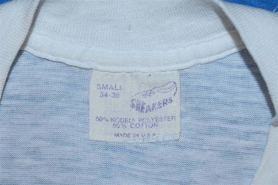 Camiseta vintage años 80 NEW YORK DOLLS PUNK BAND SIN MANGAS RECORTADA DESCOLORIDA MUJER XS Foto 4 de 4