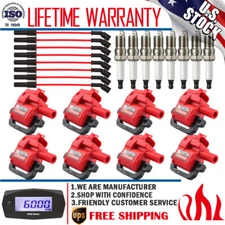 High Performance Ignition Coils & Spark Plugs & Wires For GM LS1 1997-2005 UF192