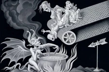 Ready for The Next War Art Print Boris Artzybasheff 1946 Surreal Postwar Satire