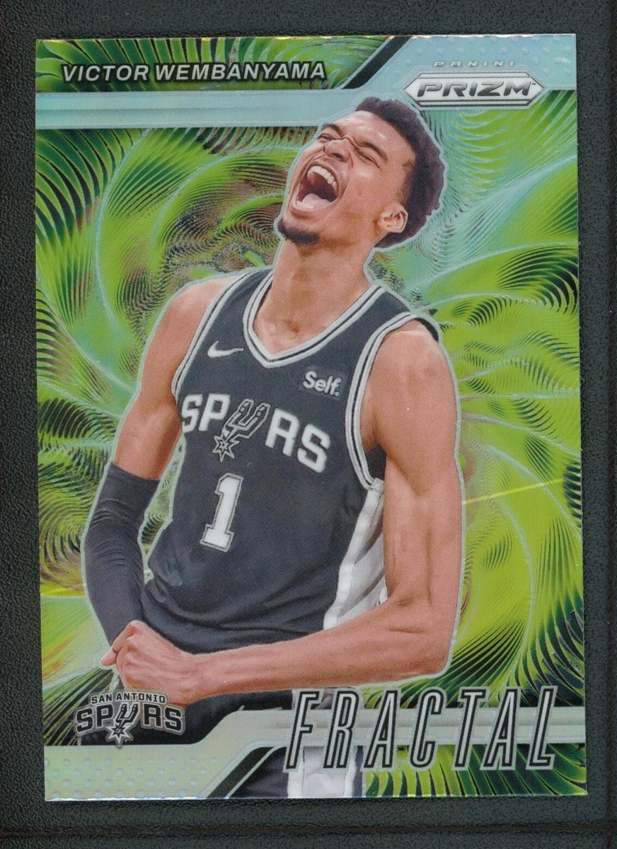 2024-25 VICTOR WEMBANYAMA PANINI PRIZM FRACTAL SILVER | eBay