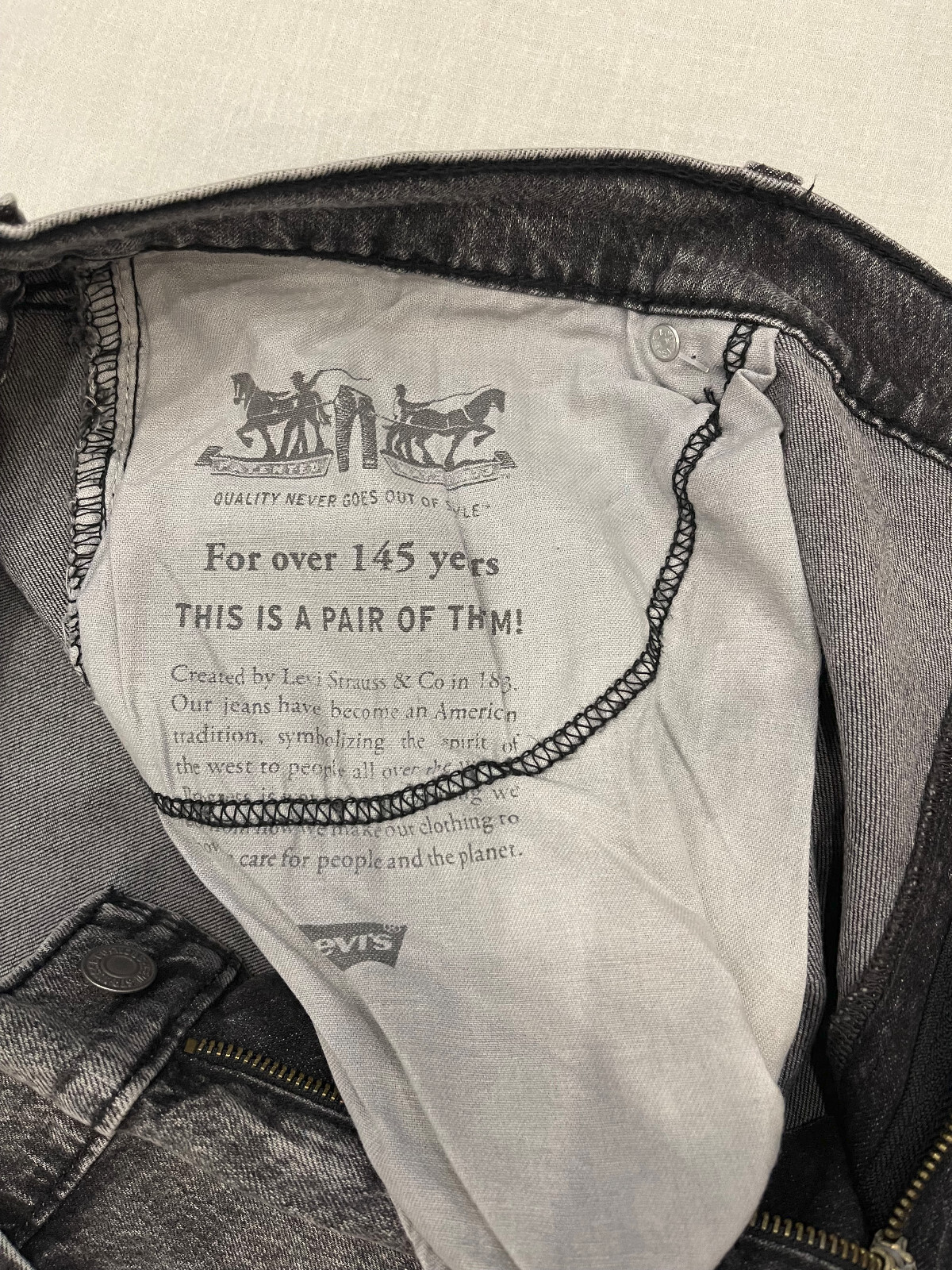 Levis 541 Athletic Tapered Stretch Mens Jeans 44X30 Big &Tall W44L30