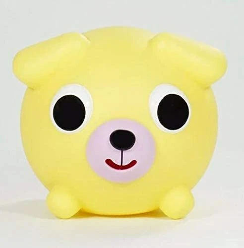 Oshaberi Doubutsu Japón Chirrido Squishy Prensa Animal Bola Juguete Lindo Perro Amarillo Foto 2 de 4