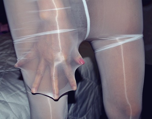 Plus Size High Quality Super Shiny Glossy Pantyhose Sheer Stockings Nylon Tights - Picture 9 of 21
