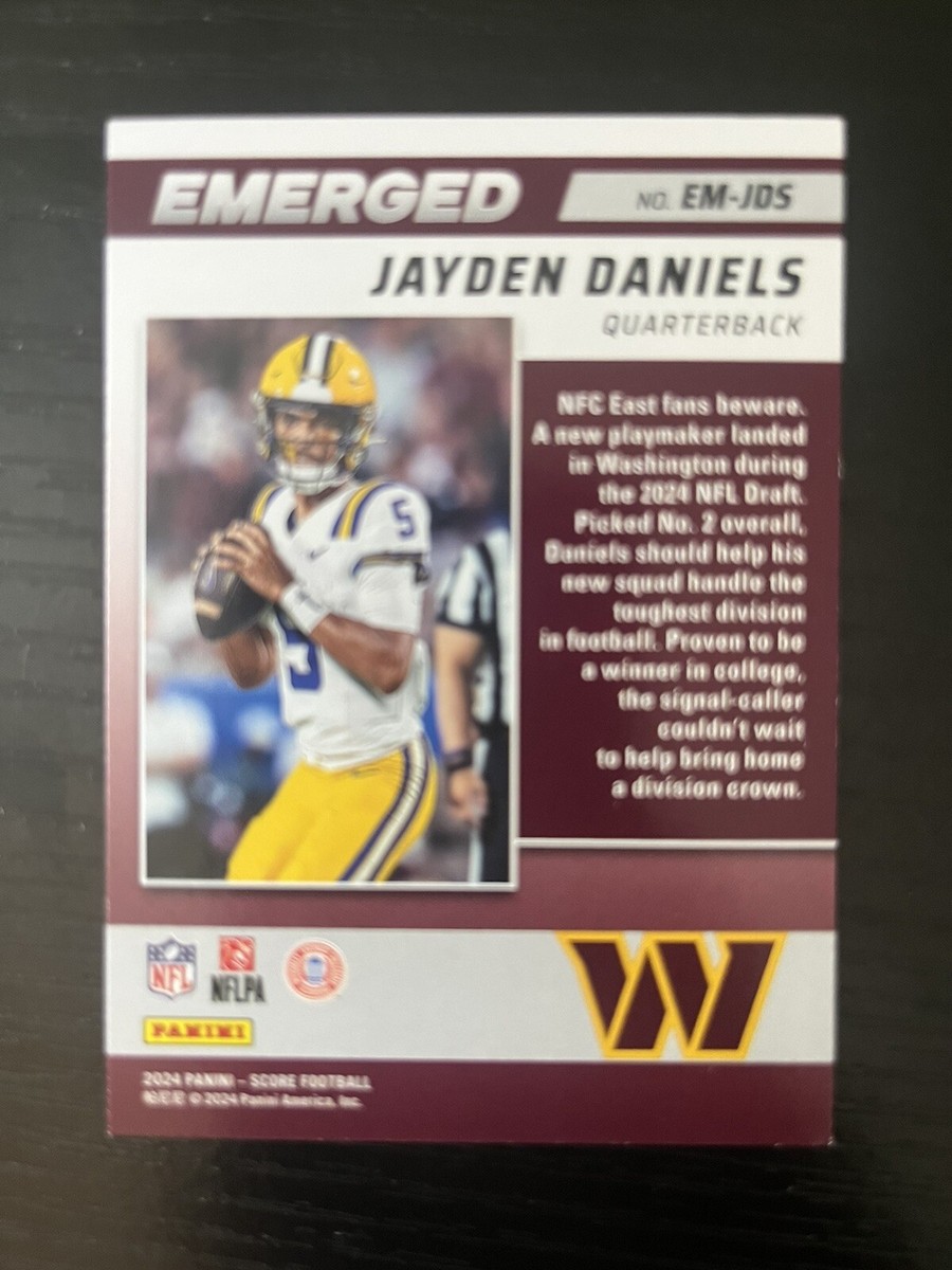Jayden Daniels #99 Prices | 2024 Leaf Futures | Football Cards