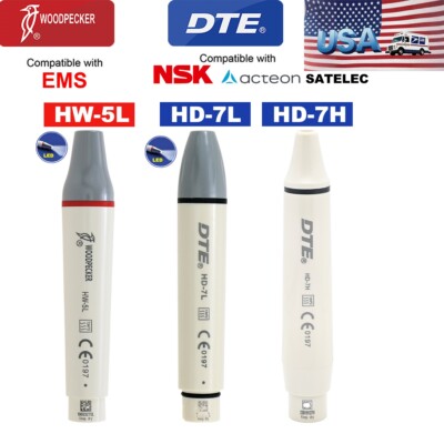 Woodpecker DTE Dental Ultrasonic Scaler Piezo Handpiece HW-5L HD-7L HD-7H US