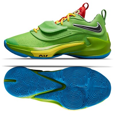 Nike Zoom Freak 3 NRG '50TH Green Bean DC9364-300 Men's Basketball Shoes Sz 10