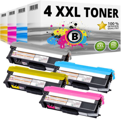 4x TONER kompatibel BROTHER L8400CDN L8450CDW HL-L8350CDW L8250CDN MFC-L8650-CDW