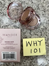 Wander Beauty DOUBLE DATE Eyeshadow DUO SMITTEN/SWOON Full SIZE SEALED RET$26