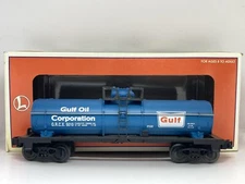 Lionel 6-26112 Single Dome Gulf Oil GRCX 5010 Tank Car - O Gauge