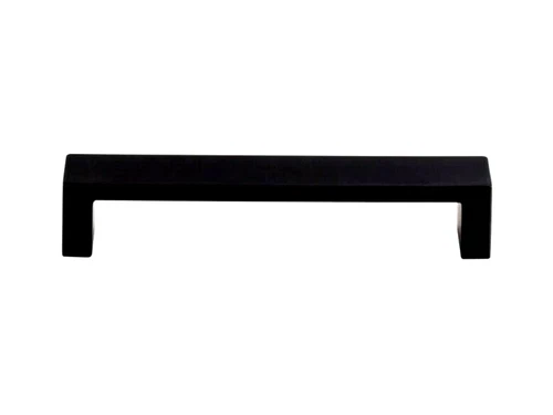 Top Knobs TK251BLK Sanctuary II 5" C/C Handle Pull Kitchen Bath Cabinet Black - Picture 1 of 2