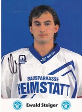 Autogramm - Ewald Steiger (EC Hedos München) - Eishockey