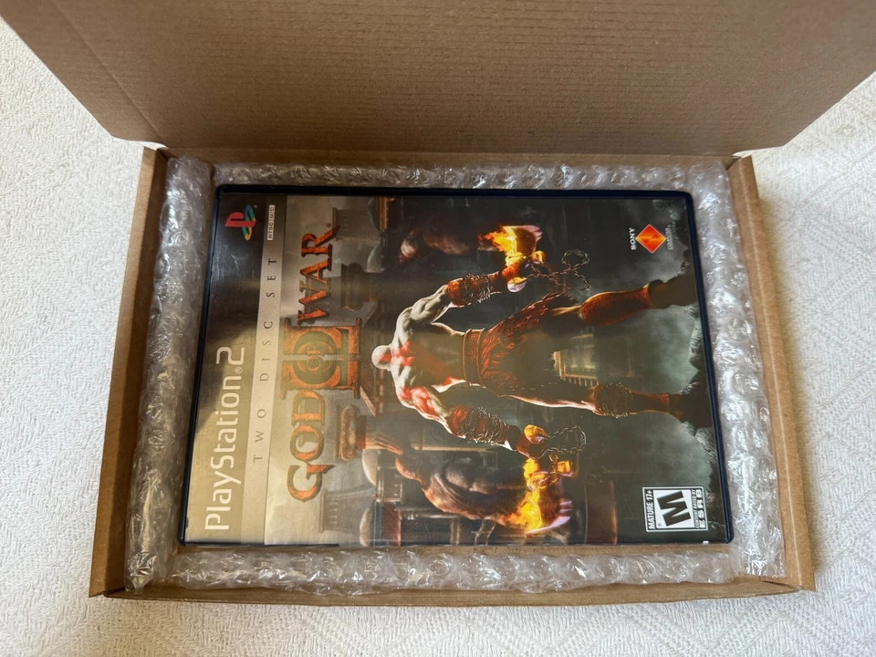God of War II Limited Edition PS2 - NTSC-U/C USA VGC CIB with Reg - Tracked - Image 3 of 4