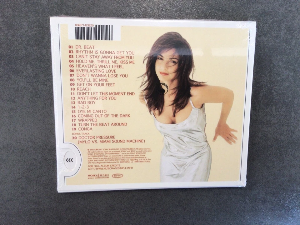 CD  "The very Best of - Gloria Estefan",  neu mit Folie verpackt - Bild 2 von 2
