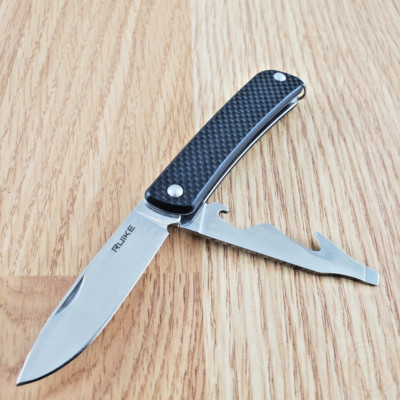 RUIKE S21 Small Multi Folding Knife 2'' 12C27 Sandvik Steel Blade G10 Handle