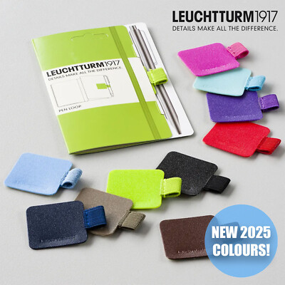 Leuchtturm 1917 Stiftschlaufe/Bleistifthalter für Notizbücher - Farbe wählen