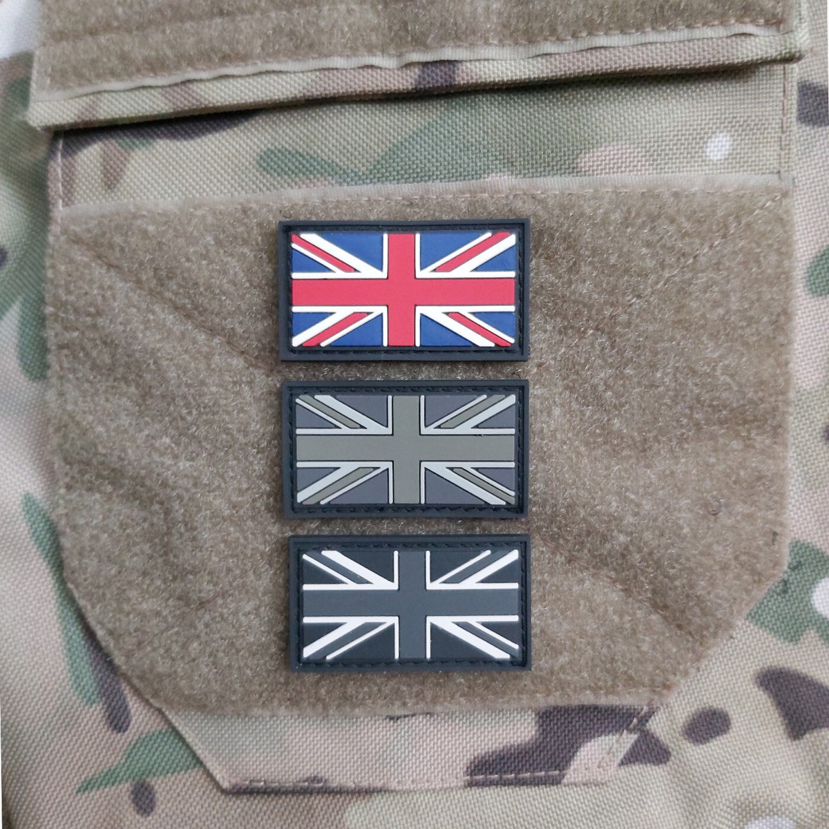 Velcro Union Jack Patch Multicam British Flag Official VELCRO ® IRR ...