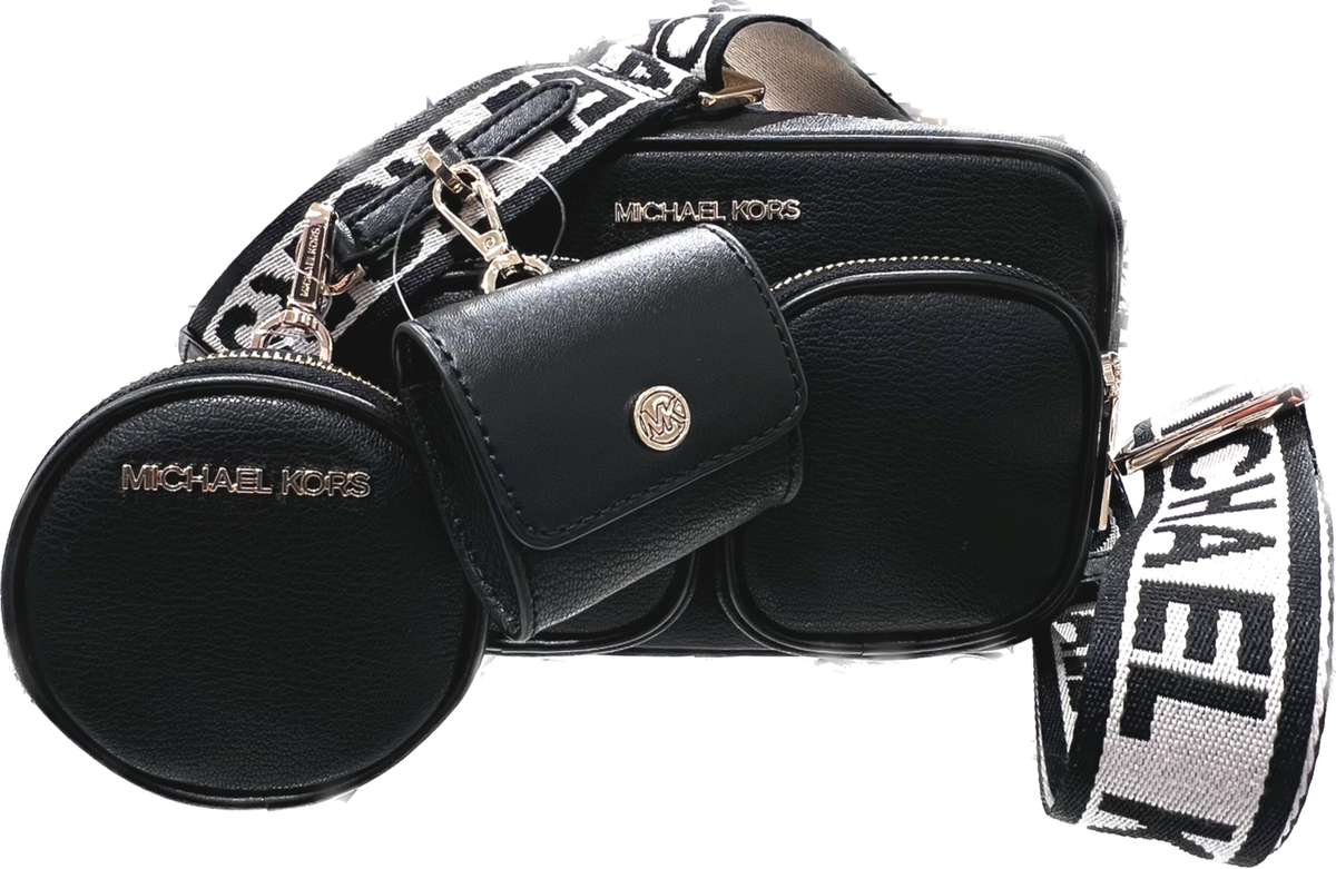 MICHAEL KORS JET SET ITEM MD POCKET CROSSBODY TECH ATTACHED
