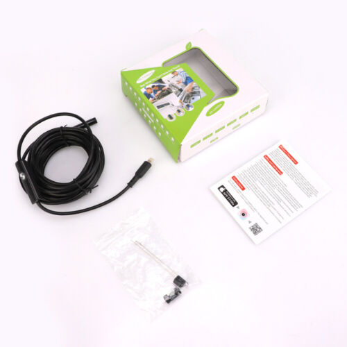 8 LED HD Endoskop 5M Wasserdicht Endoscope Inspektion Kamera Für iPhone iPad iOs - Bild 14 von 15