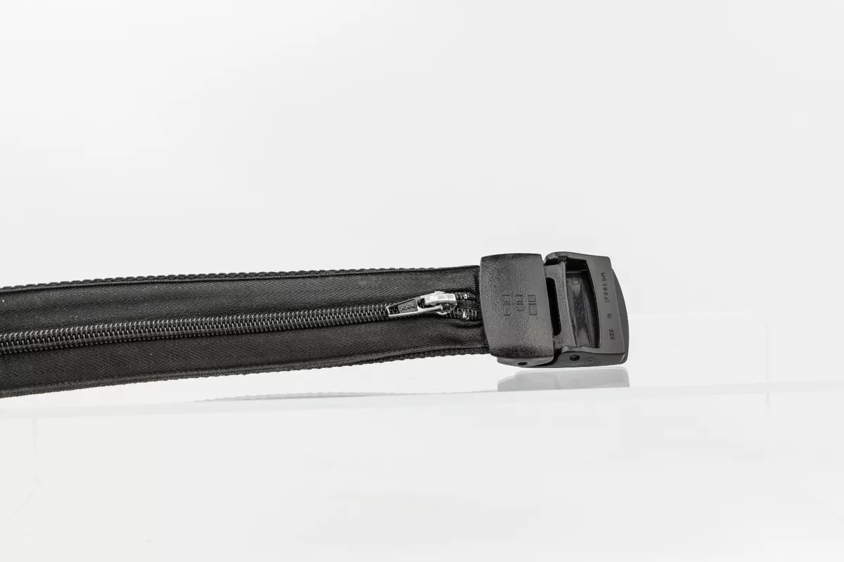 Belt with zipper for money hotsell