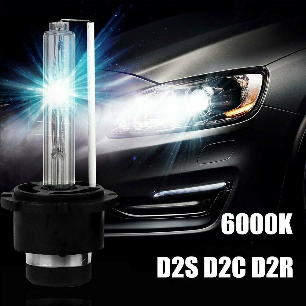 Autolizer 35W D2S/D2R/D2C HID Xenon Headlight Bulbs - Pair (Ballasts Not Included)