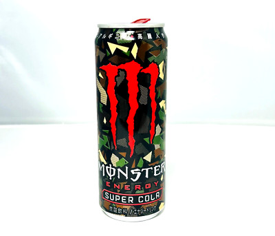 Empty Can MONSTER ENERGY  / SUPER COLA / 355ml Empty Can from Japan