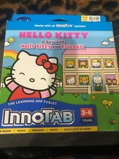 VTech InnoTab Learning Software Hello Kitty Ages 3-6 Brand New