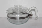 Vintage Pyrex Flameware Tea Pot Teapot # 8446 with Lid 6 Cup
