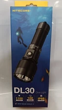 Nitecore DL30 1100 Lumen Rechargeable Dive Light *NEW*