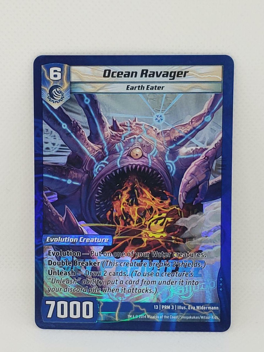 Kaijudo TCG Promo Card x1 - Ocean Ravager | eBay