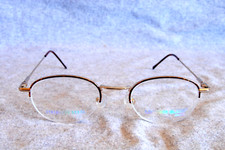 looking glass eyeglass frames 7151 gold demi amber 45-18-140