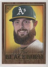 2018 Topps Gallery Wood Paul Blackburn #59 1s3