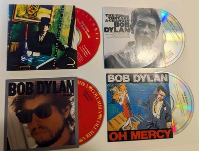 BOB DYLAN Lot of Four 4 Albums on CD Classic Rock Folk Music Hits