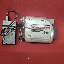 JVC GR-D370U MiniDV Camcorder 32x Zoom Digital Video Camera POWER ON w Battery