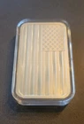 5oz Silver Bar American Flag
