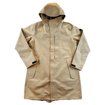AlphaTauri KOOV Waterproof Taurex Overcoat Parka Jacket Packable Travel Mens L