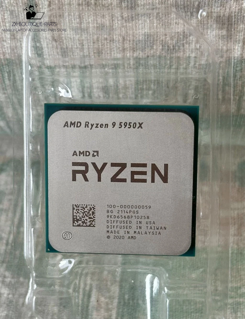 AMD Ryzen 9 5950X Desktop Processor (4.9GHz, 16 Cores, Socket AM4