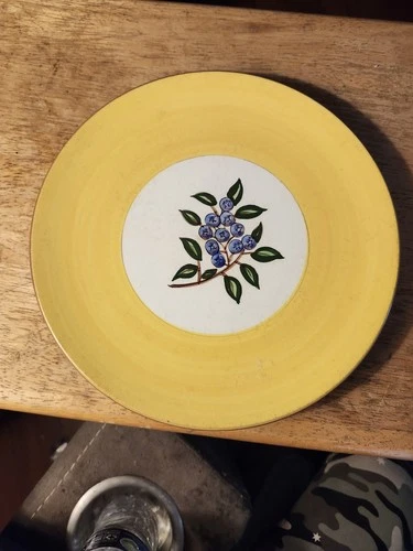 Vintage Stangl Pottery Blueberry Srving Plate