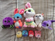 Glubschi Plüsch Set Hase Spinne Corgi Delfin 