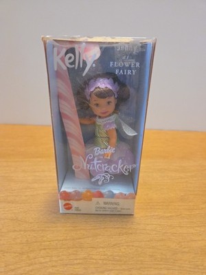 NEW Barbie Nutcracker Kelly Jenny Flower Fairy Doll Mattel