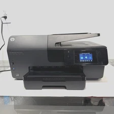 HP OfficeJet Pro 6835 All-in-One Inkjet Printer Tested Works – No Ink