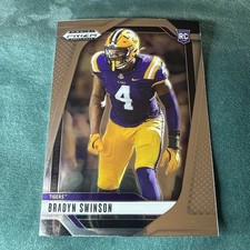 2025 Panini Prizm Draft Picks #52 - Bradyn Swinson - Rookie Logo- LSU Tigers