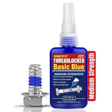 Thread Lock Medium Strength for Nuts, Bolts, Fasteners Medium-50ml