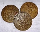CINCUENTA (50) CENTAVOS  lot D MEXICO  snake world 3 LARGE COLLECTIBLE COINS — photo 2