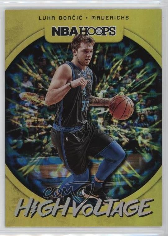 2019-20 Panini NBA Hoops High Voltage Luka Doncic #9