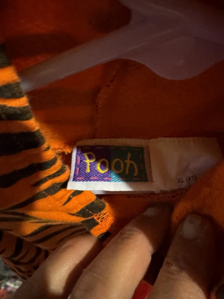 Vintage Tigger Halloween Costume Winnie The Pooh - Image 3 of 4