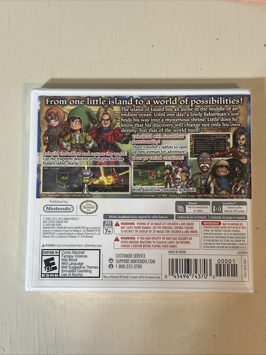 Dragon Quest VII: Fragments of the Forgotten Past (Nintendo 3DS