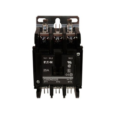 Eaton C25DND330B Definite Purpose Contactor, Quick, 30A, 208-240 Vac